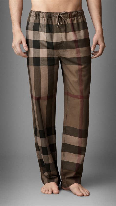 burberry mens sleep pants|burberry men's bathing suit.